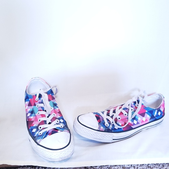 multicolored converse